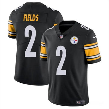 Justin Fields Pittsburgh Steelers black Vapor jersey