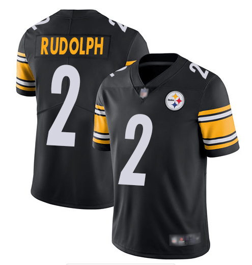Mason Rudolph Pittsburgh Steelers black Vapor jersey