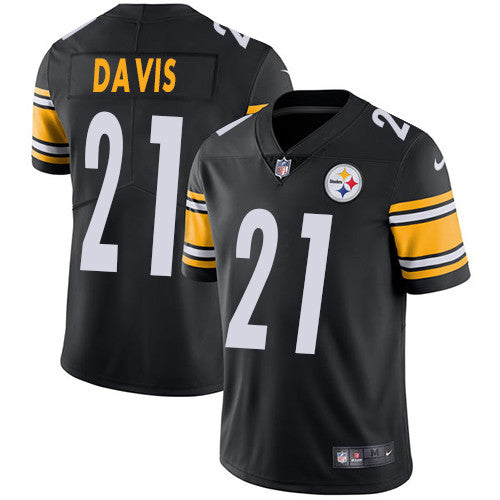 Sean Davis Pittsburgh Steelers black Vapor jersey