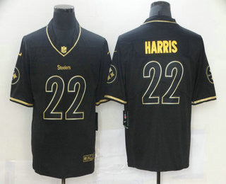 Najee Harris Pittsburgh Steelers black jersey