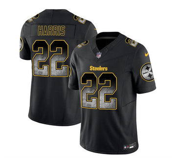 Najee Harris Pittsburgh Steelers black Untouchable jersey