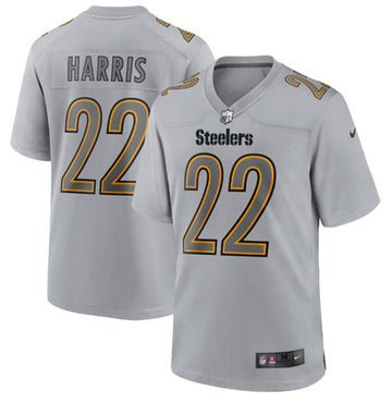 Najee Harris Pittsburgh Steelers grey Game jersey
