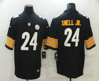 Benny Snell Jr Pittsburgh Steelers black Vapor jersey