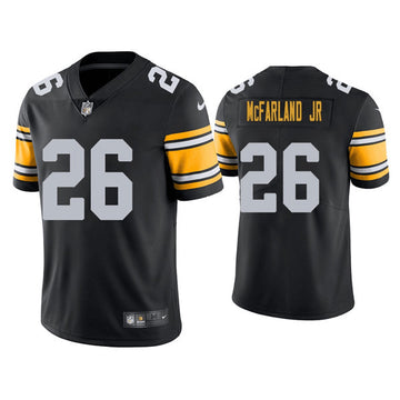 Anthony McFarland Jr Pittsburgh Steelers black Vapor jersey