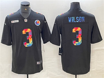 Russell Wilson Pittsburgh Steelers black Limited jersey