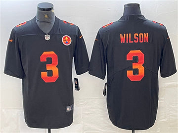 Russell Wilson Pittsburgh Steelers black Limited jersey