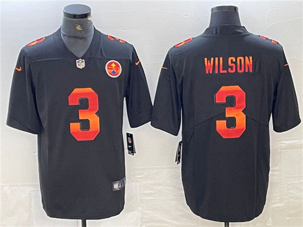 Russell Wilson Pittsburgh Steelers black Limited jersey