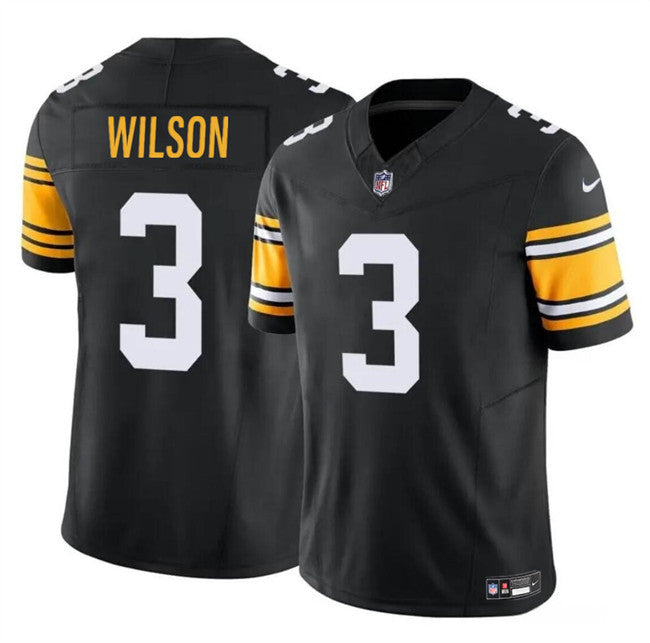 Russell Wilson Pittsburgh Steelers black Untouchable jersey