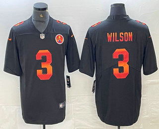 Russell Wilson Pittsburgh Steelers black Vapor jersey