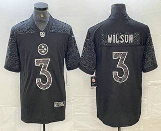 Russell Wilson Pittsburgh Steelers black Limited jersey