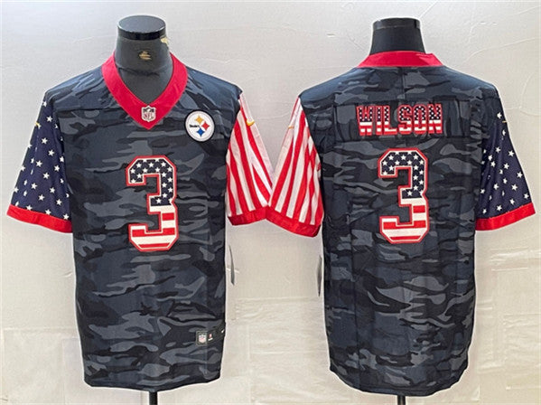 Russell Wilson Pittsburgh Steelers camo Limited jersey