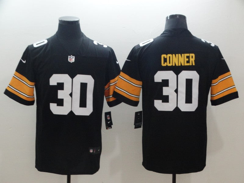 James Conner Pittsburgh Steelers black Vapor jersey