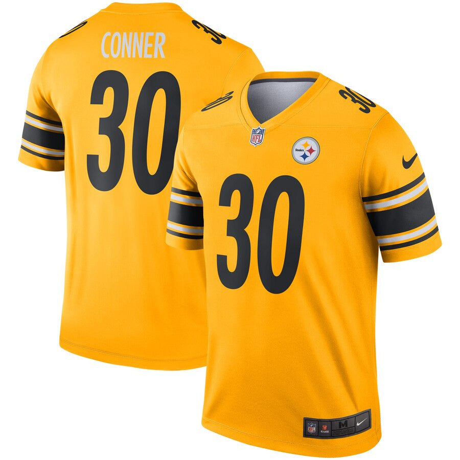 James Conner Pittsburgh Steelers gold Inverted Legend jersey