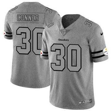 James Conner Pittsburgh Steelers gray Limited jersey