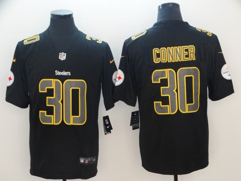 James Conner Pittsburgh Steelers black Limited jersey