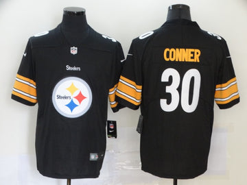 James Conner Pittsburgh Steelers black Vapor jersey