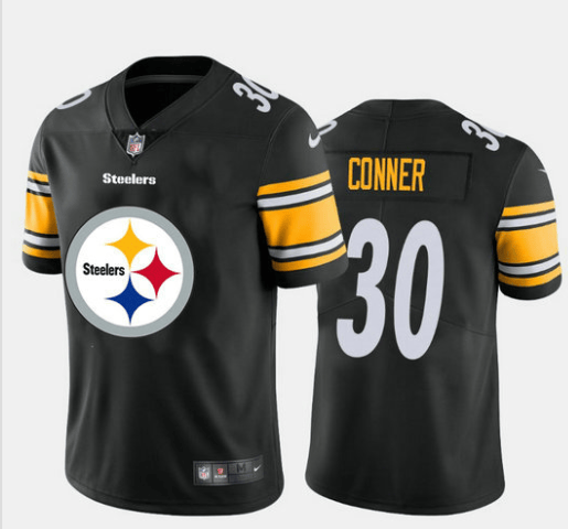 James Conner Pittsburgh Steelers black Limited jersey