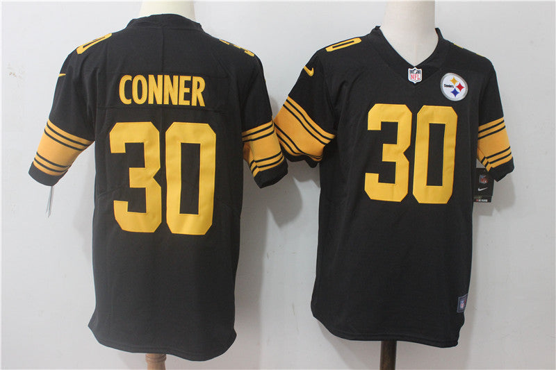 James Conner Pittsburgh Steelers black Limited jersey