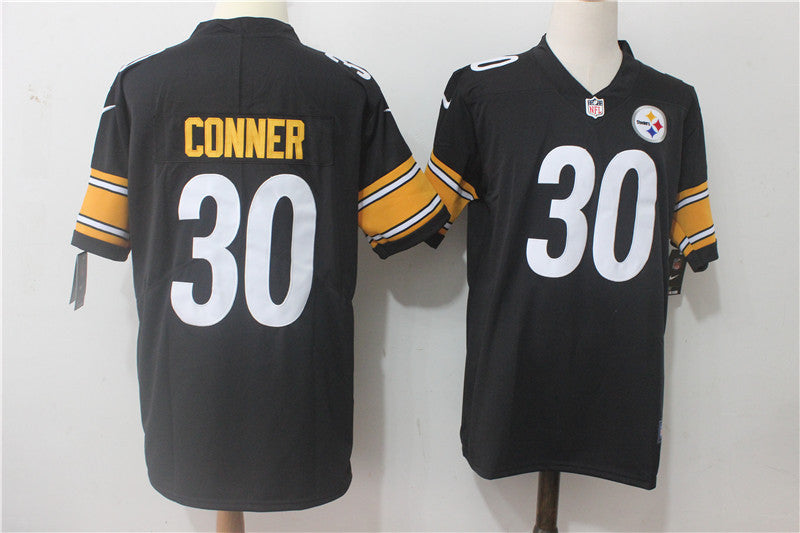 James Conner Pittsburgh Steelers black Vapor jersey