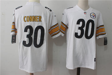 James Conner Pittsburgh Steelers white Vapor jersey