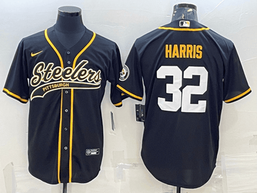 Franco Harris Pittsburgh Steelers black jersey