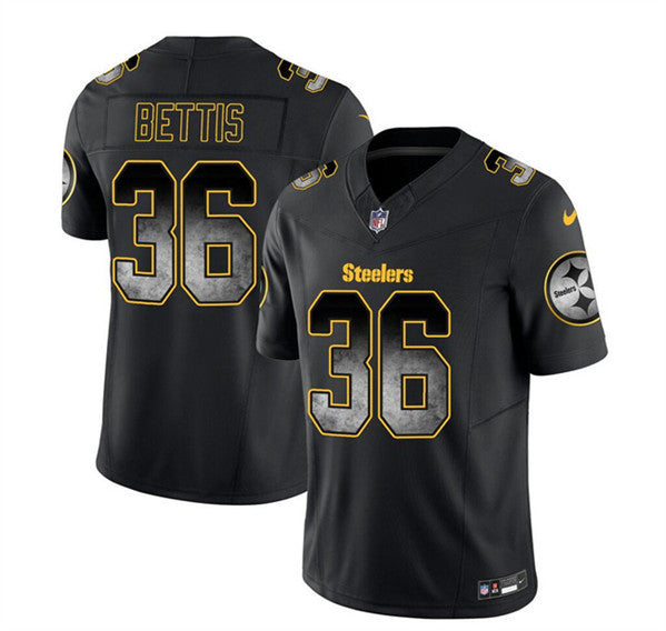 Jerome Bettis Pittsburgh Steelers black Untouchable jersey