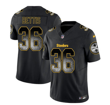 Jerome Bettis Pittsburgh Steelers black Untouchable jersey