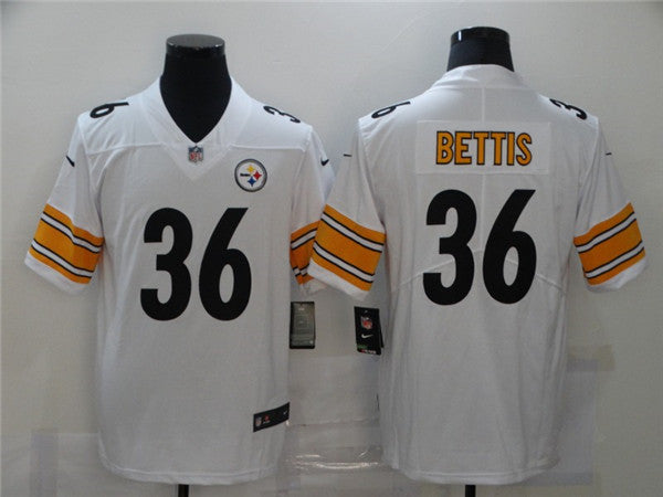 Jerome Bettis Pittsburgh Steelers white Vapor jersey