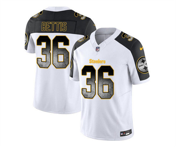 Jerome Bettis Pittsburgh Steelers white Untouchable jersey