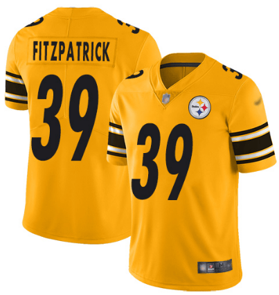 Minkah Fitzpatrick Pittsburgh Steelers gold Inverted Legend jersey