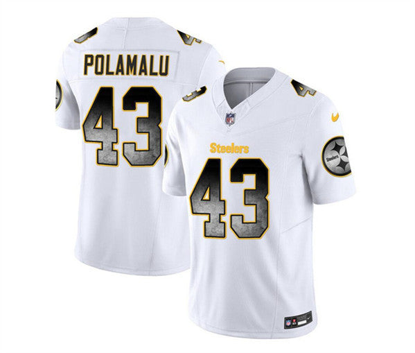 Troy Polamalu Pittsburgh Steelers white Untouchable jersey