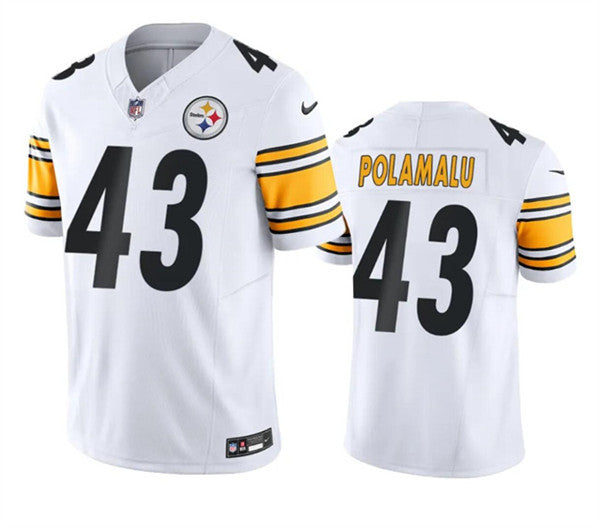 Troy Polamalu Pittsburgh Steelers white Untouchable jersey