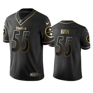 Devin Bush Pittsburgh Steelers black Limited jersey