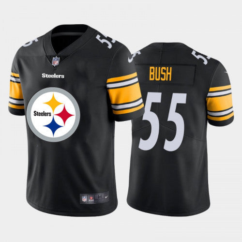 Devin Bush Pittsburgh Steelers black Limited jersey