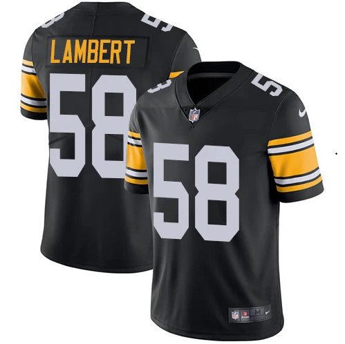 Jack Lambert Pittsburgh Steelers black Vapor jersey