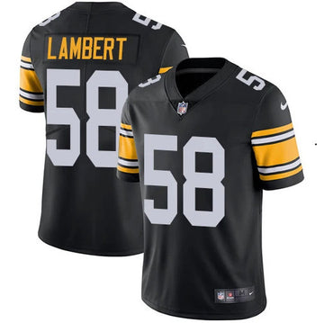 Jack Lambert Pittsburgh Steelers black Vapor jersey