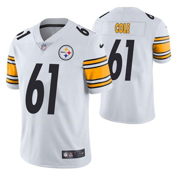 Mason Cole Pittsburgh Steelers white Vapor jersey