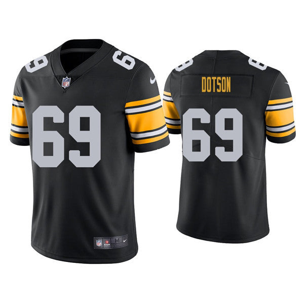 Kevin Dotson Pittsburgh Steelers black Vapor jersey