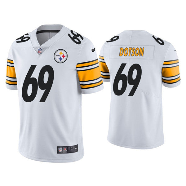 Kevin Dotson Pittsburgh Steelers white Vapor jersey