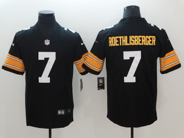 Ben Roethlisberger Pittsburgh Steelers black Vapor jersey