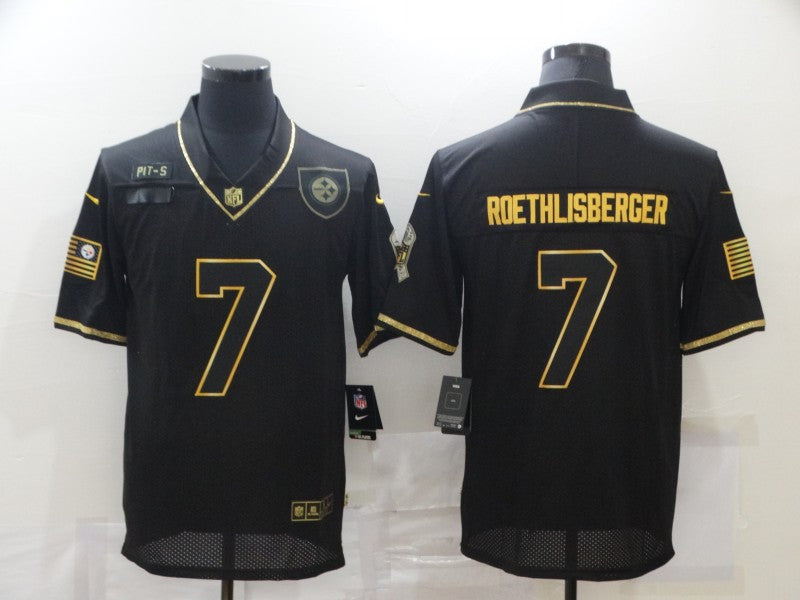 Ben Roethlisberger Pittsburgh Steelers black Salute To Service jersey