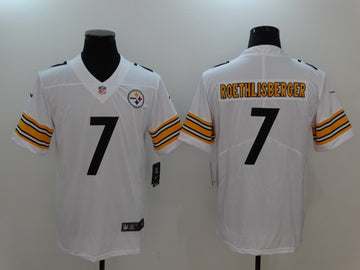 Ben Roethlisberger Pittsburgh Steelers white Vapor jersey