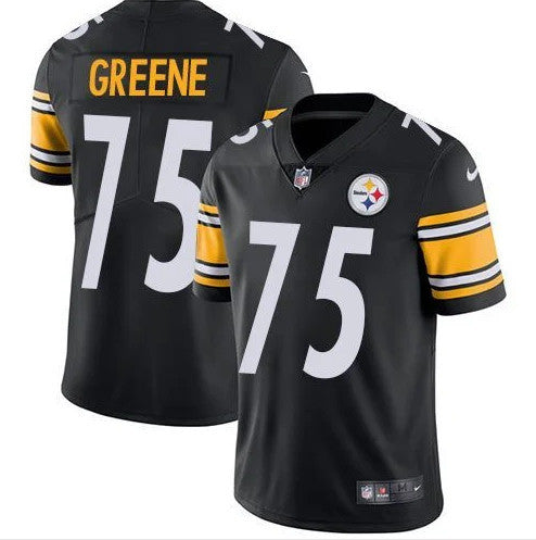 Joe Greene Pittsburgh Steelers black Vapor jersey