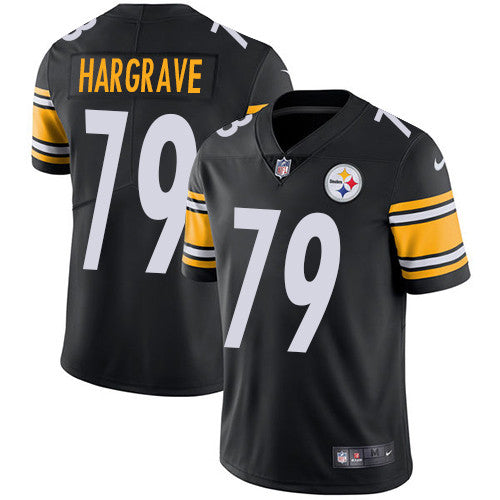 Javon Hargrave Pittsburgh Steelers black Vapor jersey