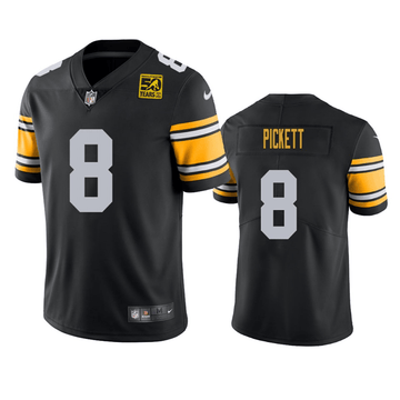 Kenny Pickett Pittsburgh Steelers black Vapor jersey