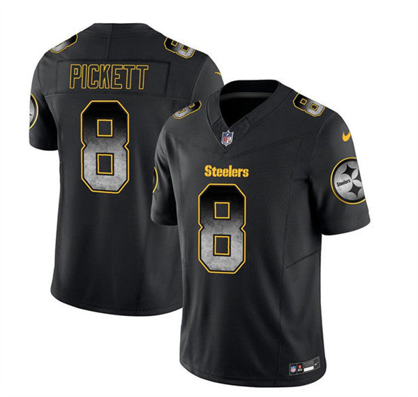 Kenny Pickett Pittsburgh Steelers black Untouchable jersey