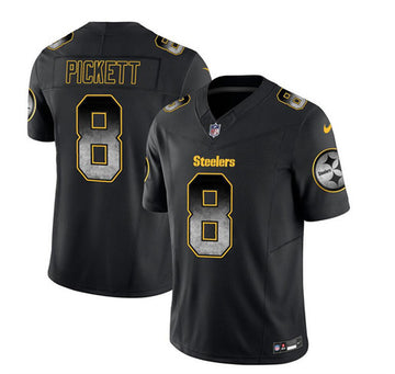 Kenny Pickett Pittsburgh Steelers black Untouchable jersey