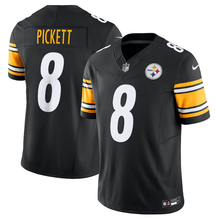 Kenny Pickett Pittsburgh Steelers black Untouchable jersey