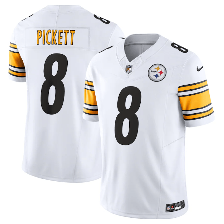 Kenny Pickett Pittsburgh Steelers white Untouchable jersey