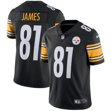 Jesse James Pittsburgh Steelers black Vapor jersey